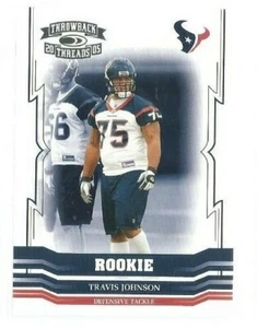 2005 Throwback Threads #156 Travis Johnson RC 689/999 (ref 94108) - Picture 1 of 1