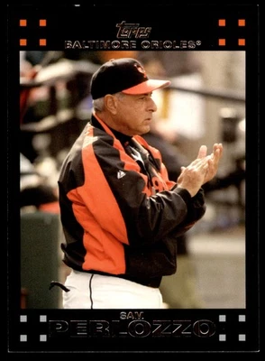 2007 Topps #608 Sam Perlozzo Baltimore Orioles - Image 1 of 2