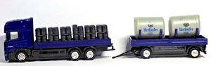 Rarität,1:87, Scania 124L 420 HZ mit 16 Fässern, Felsenkeller Herforder,Nr.038 - Picture 1 of 6