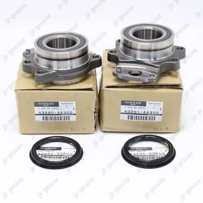 OEM Genuine NISSAN INFINITI Rear Left Right Axle Wheel Bearing Hub and Seals Set - Изображение 1 из 4
