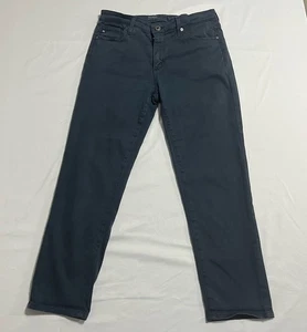 AG The Prima Mid Rise Zigarettenhose dunkelblau Damen Größe 28R - Bild 1 von 14