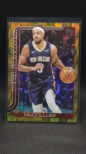 2025-26 Topps C.J. McCollum Season Tip Off Gold Foilboard /50 - Picture 1 of 3