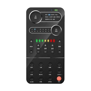 Sound Card Set Voice Changer Live Broadcast Sound Card P5S91393 - Afbeelding 1 van 6