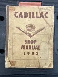 Antiguo Cadillac 1952 manual de tienda - Imagen 1 de 7