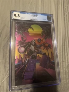 Transformers #17 CGC 9.8 Raymond Gay Virgin Foil Edition Optimus Prime LTD 750 - Picture 1 of 4
