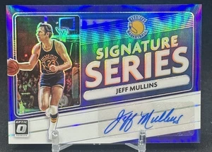 2020-21 Panini Optic Jeff Mullins #SS-JMU Purple Signature Series Auto Warriors - Picture 1 of 2