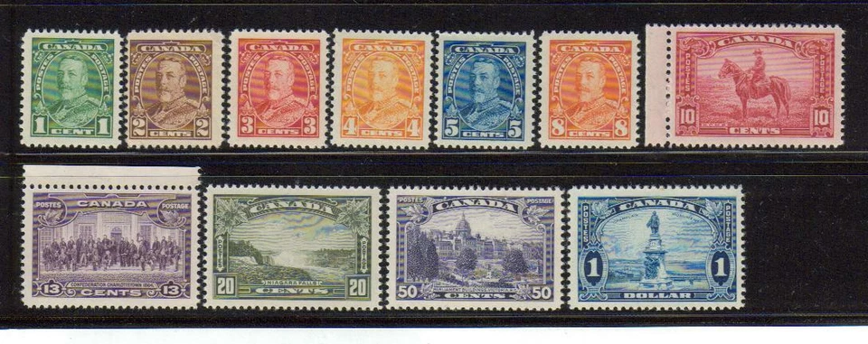 1935 Canada SC# 211-216 - King George V Pictorial Issue Lot# 6 M-NH   - Image 1 of 1