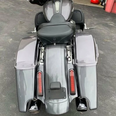 Sistema de guardabarros trasero Charcoal Pearl CVO para 14+ Harley Davidson Street Road Glide Foto 1 de 4
