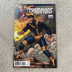 CHAMPIONS #10 JIM LEE X-MEN TRADING CARD VARIANT (2017) MARVEL COMICS!!!