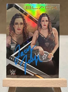 Jacy Jayne Chronicles Black WWE 2022 RC Rookie #216 Auto Signed NXT AUTOGRAPH - Picture 1 of 4