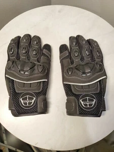 Guantes deportivos Shield de cuero de alta calidad para moto con protector de nudillos pequeños - Imagen 1 de 4