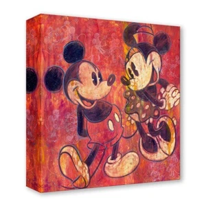 Mickey Mouse Disney Kunst Stephen Fishwick limitierte Ausgabe Inhaltsverzeichnis Druck zusammen gezeichnet - Bild 1 von 1