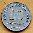 Indonesia 1971  10 Rupiah Coin  Km# 33