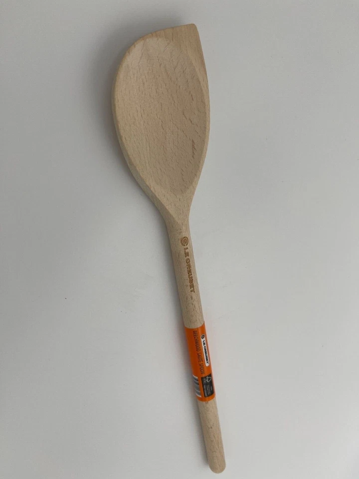 Cuchara de madera de haya Le Creuset nueva con etiquetas  Foto 1 de 1