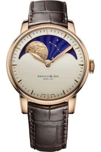 Arnold & Son HM Moonphase NEW W/Box & Papers - Picture 1 of 8