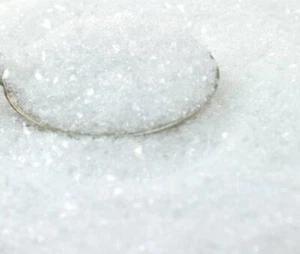 White Glass Glitter - 311-9-WH - Real Glass - Imported German Glass Glitter - Picture 1 of 4