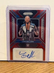 2024 WWE Sensational Signatures LUKE GALLOWS Red Prizm #/99 Auto Card #SS-GAL - Picture 1 of 2