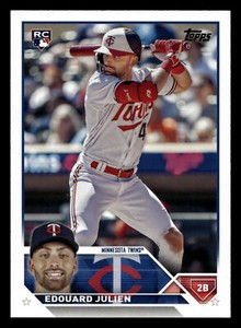2023 Topps Update  #US222 Edouard Julien Minnesota Twins