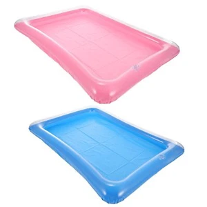 2pcs Water Inflatable Tray Floating Cooler Drink Cooler for Parties Inflatabl... - Picture 1 of 9