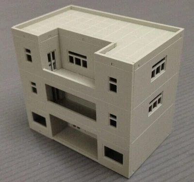 HO scale building ( Apartment Building ) 1:100 HO gauge model train layout B12 - Image 1 of 4