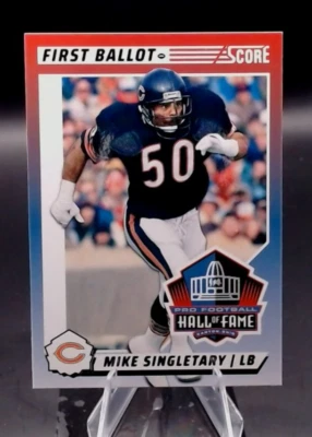 2024 Score - First Ballot Mike Singletary #4 - Image 1 of 2
