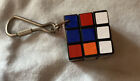 Porte-clés puzzle vintage des années 1980 miniature de couleur cube