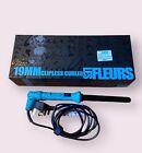 Aria Beauty 19mm Clipless Hair Curler - Turquoise & Gold PAT tested- RRP 195!