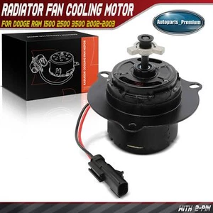 Motor de refrigeración del ventilador de condensador de aire acondicionado para Dodge Ram 1500 2500 3500 2002-2003 5080648AA - Imagen 1 de 8