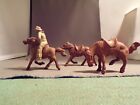 Marx 60mm First Version Saddle Horses Set of Three Two Different