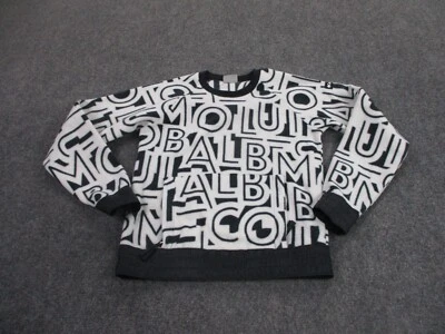 Columbia Sweatshirt Sweater Adult XS Black White Spellout Logo Pullover Womens - Image 1 of 4