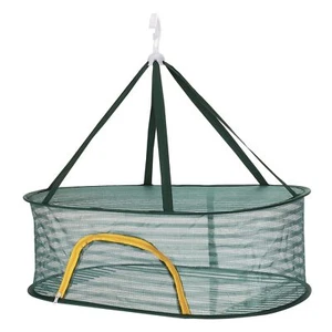 Folded Mesh Clothes Hanging Dryer Single Layer Sweater Drying Rack 70cmx50cm ... - Picture 1 of 5