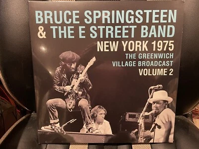 BRUCE SPRINGSTEEN NEW YORK 1975 THE GREENWICH VILLAGE BROADCAST VOL 2 DBL VINYL - Image 1 of 4