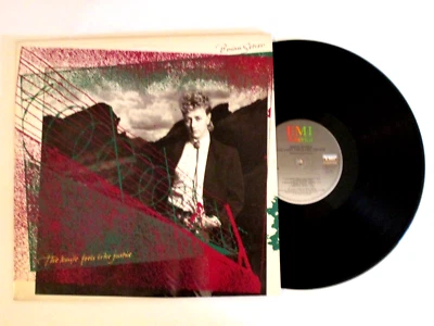 BRIAN SETZER THE KNIFE FEELS LIKE JUSTICE LP ORIGINAL 1986 VINYL STRAY CATS - Image 1 of 3