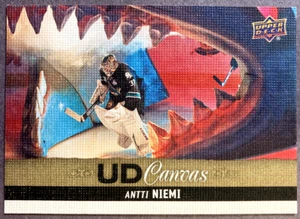 2013-14 Upper Deck Canvas #C86 Antti Niemi San Jose Sharks - Picture 1 of 1