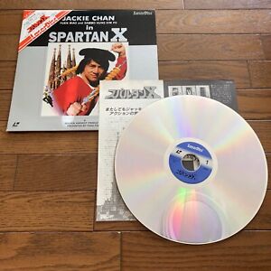 Jackie Chan SPARTAN X SF078-0019 Japan Laserdisc LD CLV Obi Kung fu