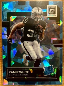 2022 Donruss Optic - Zamir White - Rated Rookie - Ice Prizm SSP /15 ❄️ - Picture 1 of 6