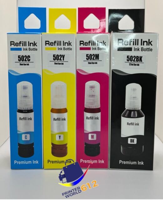 Epson 502 XL Noir et Couleurs - Pack cartouches d'encre compatibles -  Marque Switch - Premium - k2print