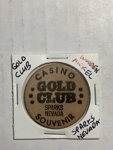 Gold Club Casino scintille di nichel in legno Nevada - Foto 1 di 2