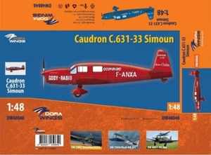 Avión Cora Wings 48040 - escala 1/48 Caudron C.631/633 Simoun - Imagen 1 de 12