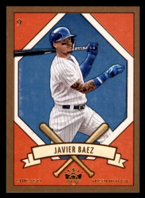 2019 Panini Diamond Kings Javier Baez  DK 205  #205-8 Chicago Cubs - Image 1 of 2
