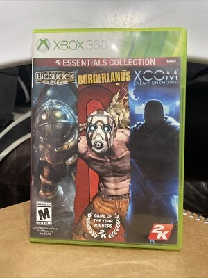 2K Essentials Collection (Microsoft Xbox 360, 2013) Bioshock Borderlands XCom - Image 1 of 4