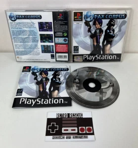 Pax Corpus PS1 PlayStation 1 Game Manual Complete CIB Boxed PAL - Picture 1 of 10