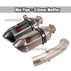 Exhaust System Link Pipe Modified Muffler 51Mm For Duke 125 250 390 Rc390 17-20
