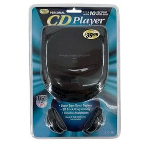 Reproductor de CD personal y auriculares Tozai ATC-39 de colección sellados/nuevos - Imagen 1 de 6