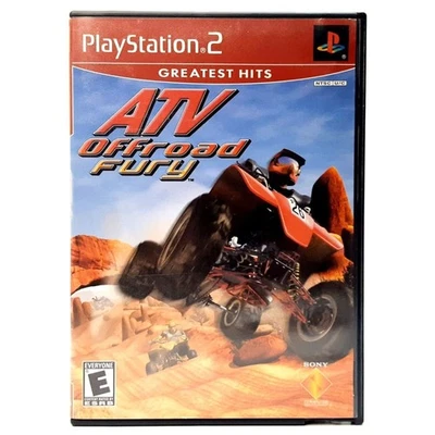 ATV Offroad Fury Greatest Hits (PS2 PlayStation 2, 2001) Complete with Manual - Image 1 of 4