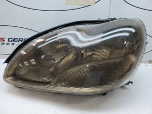 MERCEDES S CLASS W220 FL 98-06 PASSENGER LEFT HALOGEN HEADLIGHT BRACKET BROKEN - Picture 1 of 8