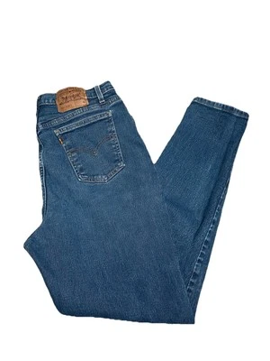 Vintage 90s Levis 905 Relaxed Tapered Leg Blue Denim Womens Size 18W - Image 1 of 4