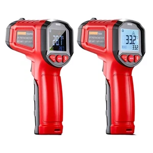 Ultrared Rays Temperature Gauge with Adjustable Emissivity Accurate Measurement - Picture 1 of 10