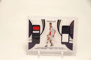 Ander Herrera 2021 Panini Immaculate Collection Dual Patch 20/25 SICK PATCHES! - Picture 1 of 2