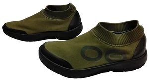 Mens 13 OOFOS Green Canvas Recovery Sneakers 06012023-81 - Picture 1 of 16